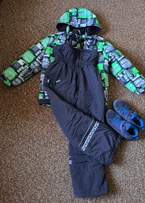 Комплект  зимняя куртка и комбинезон lenne