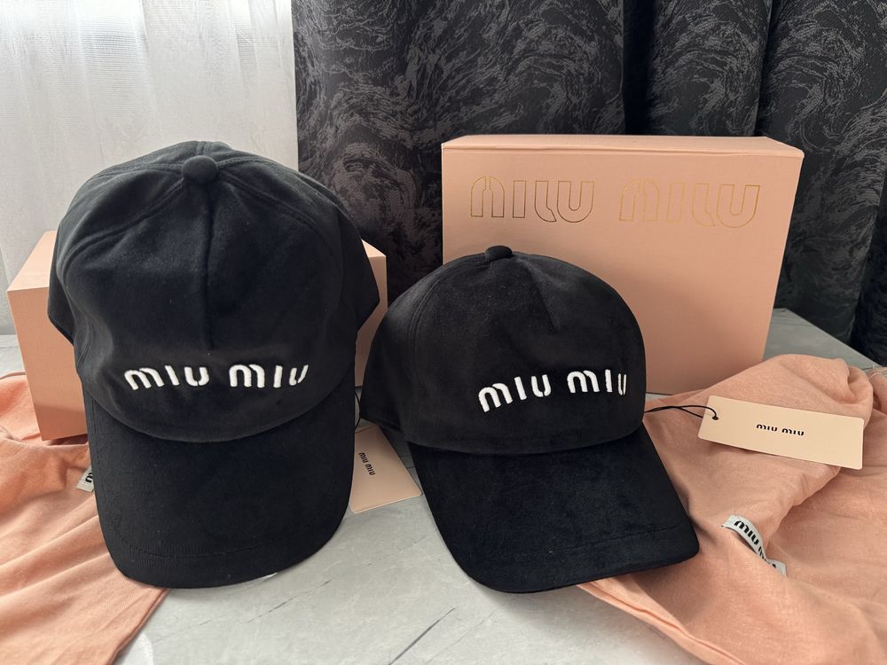 Кепка miu miu , бейсболка миу миу