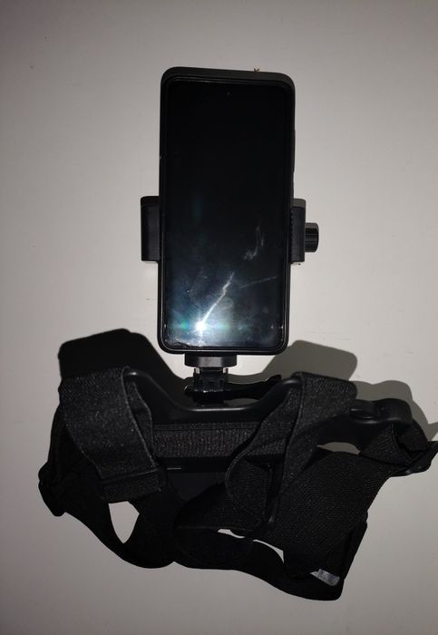Suporte de peito para telemóvel ou câmara Novo