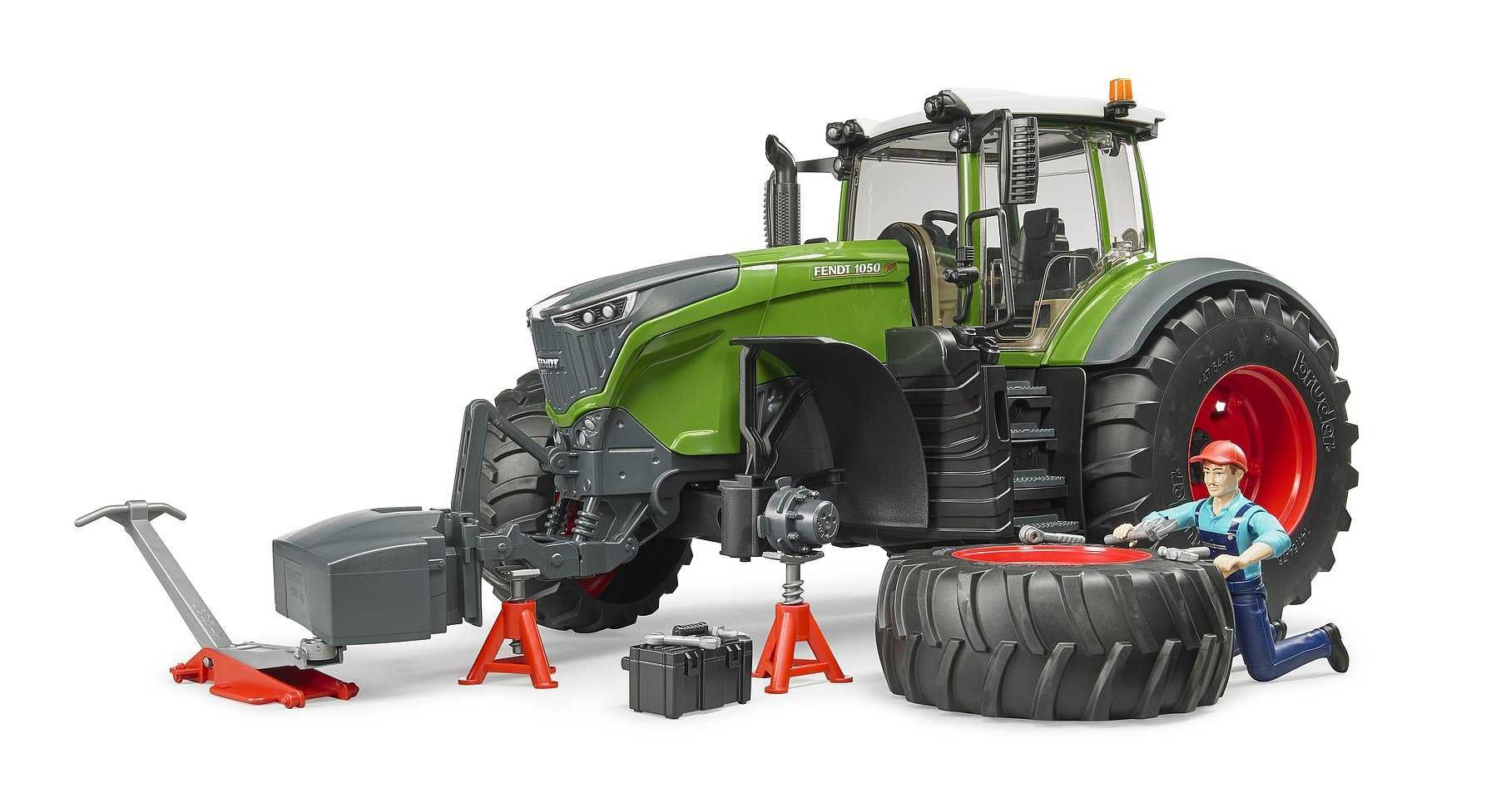 Bruder 04041 Fendt 1050 Vario z wyposażeniem i figurką