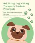 Serviço de Pet Sitter, Dog Walker