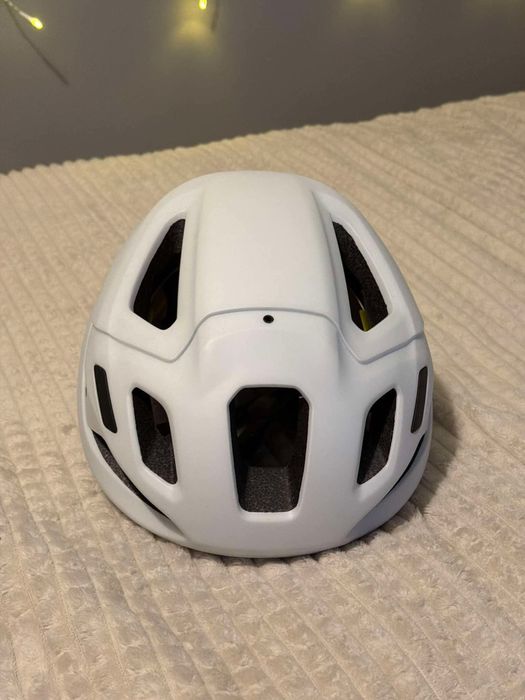 Kask rowerowy bialy