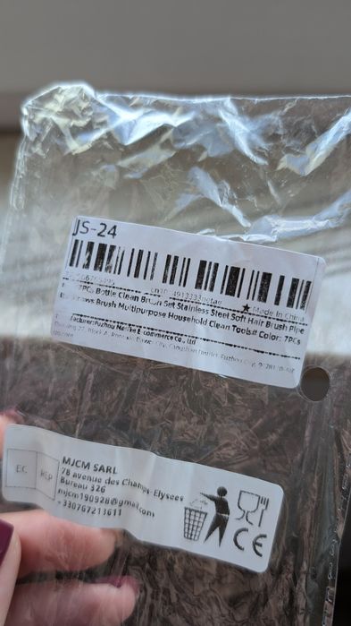 Zestaw szczoteczek do czyszczenia słomek i rurek