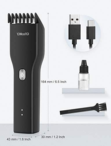 Selado ! Aparador de cabelo elétrico  USB-C