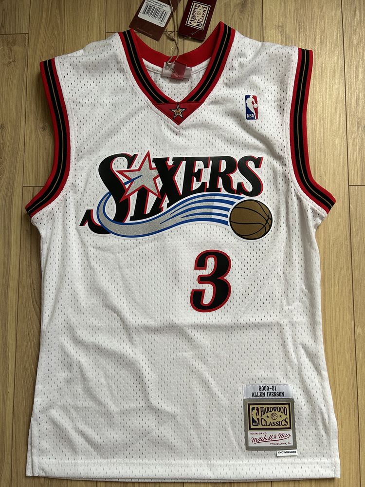 Nowa koszulka NBA jersey, rozm. S, Iverson - Phidalelphia
