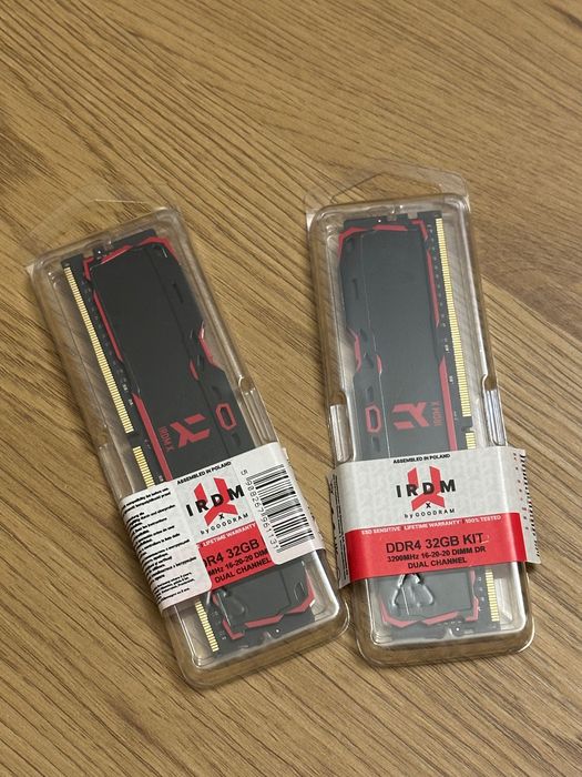 Оперативная память IRDM GOODRAM DDR4 32gb 3200MHz