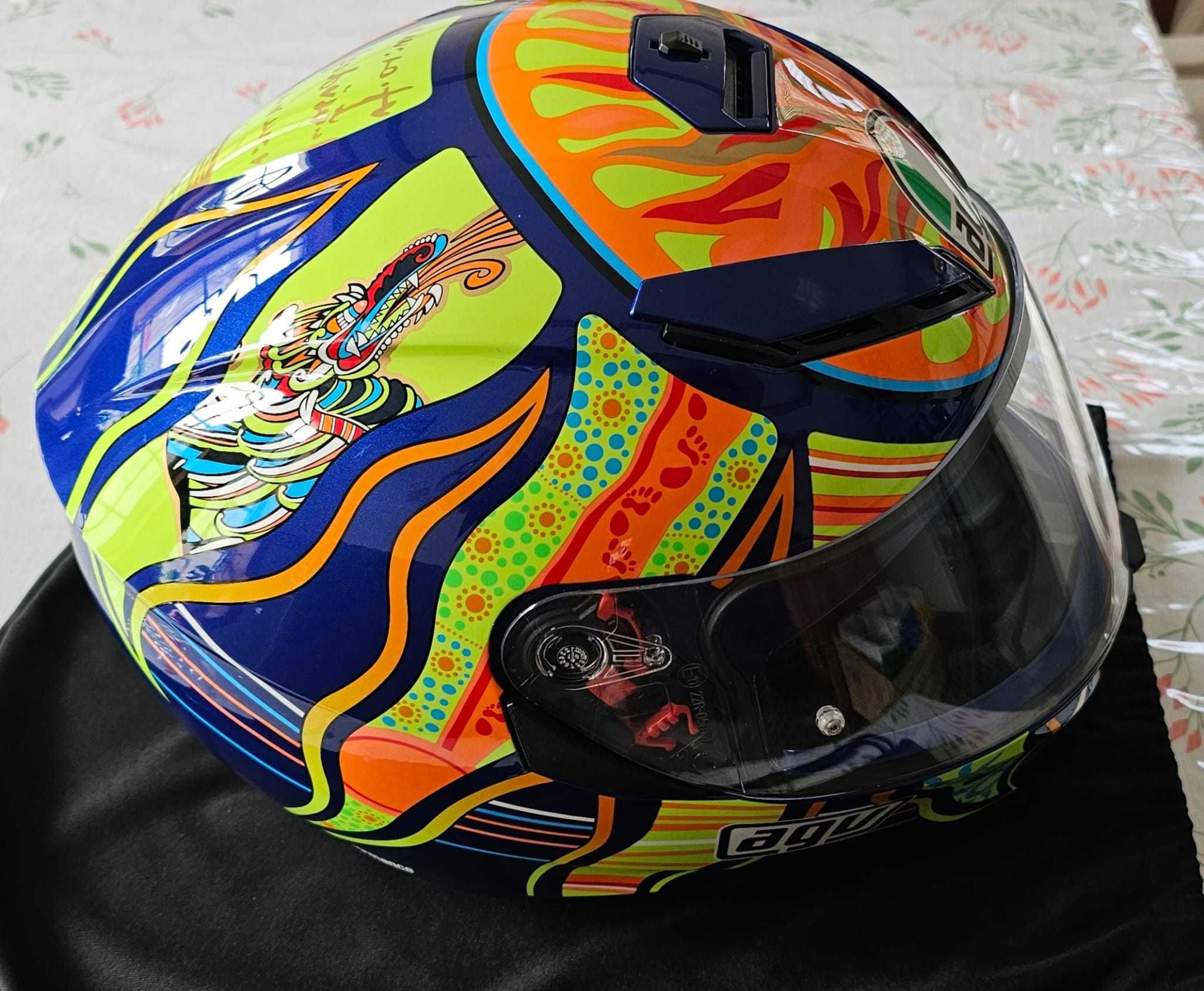 Capacete Agv K3 Sv Five Continents Excelente estado