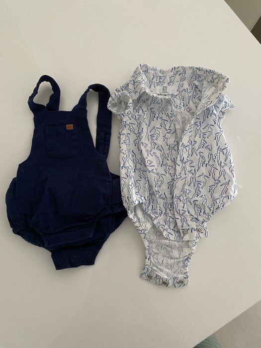 Conjunto jardineiras