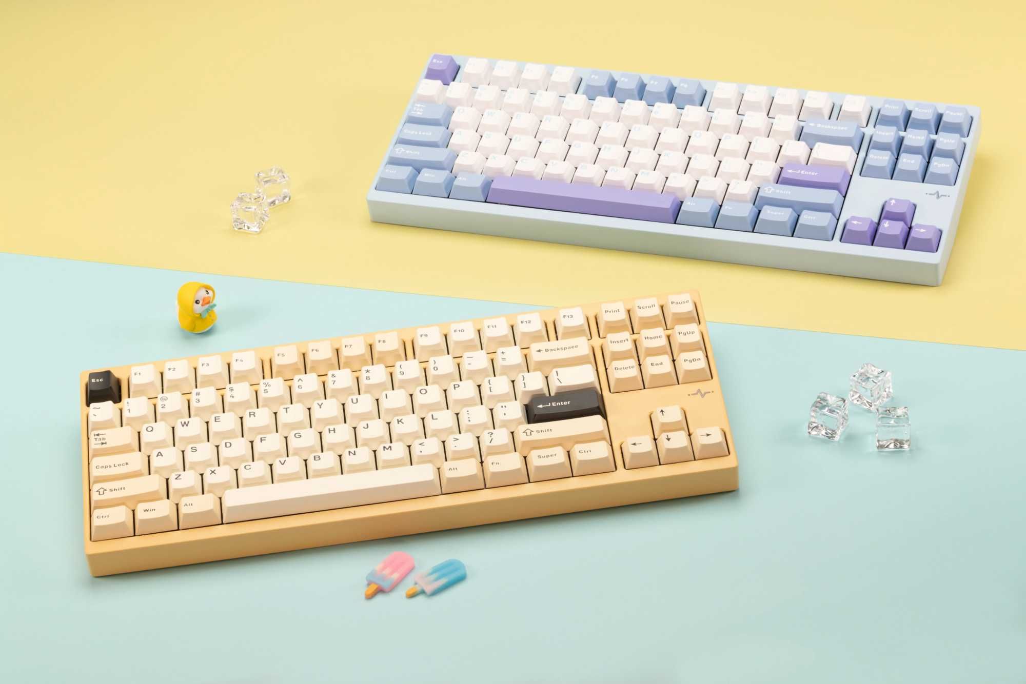 Wobkeys CRUSH80 Reboot PRO Lite механічна клавіатура TKL 80% Rainy75