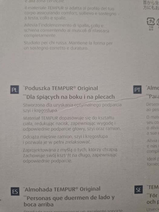 Poduszka Tempur Orginal