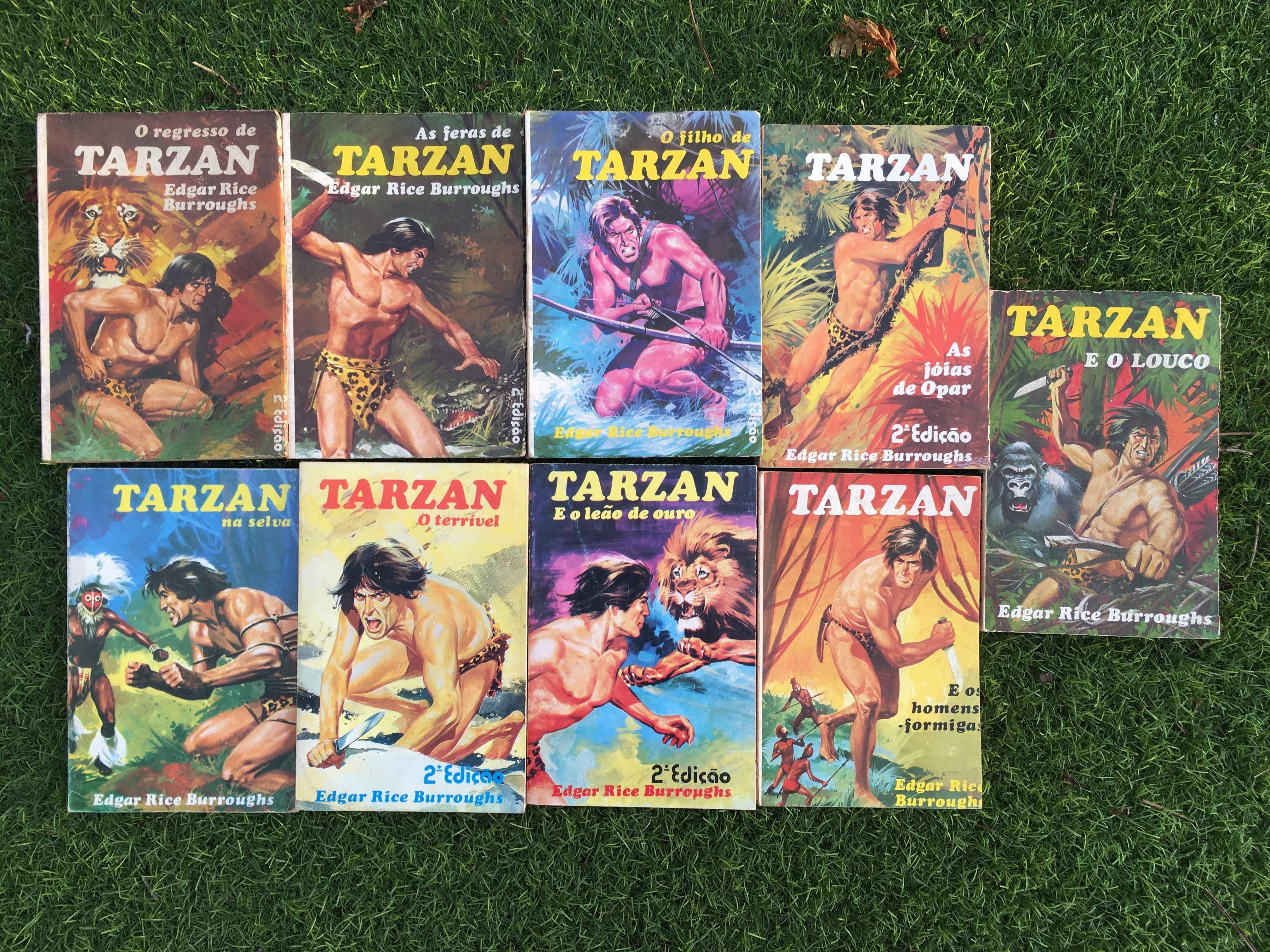 Livros TARZAN -Edgar Rice Burroughs