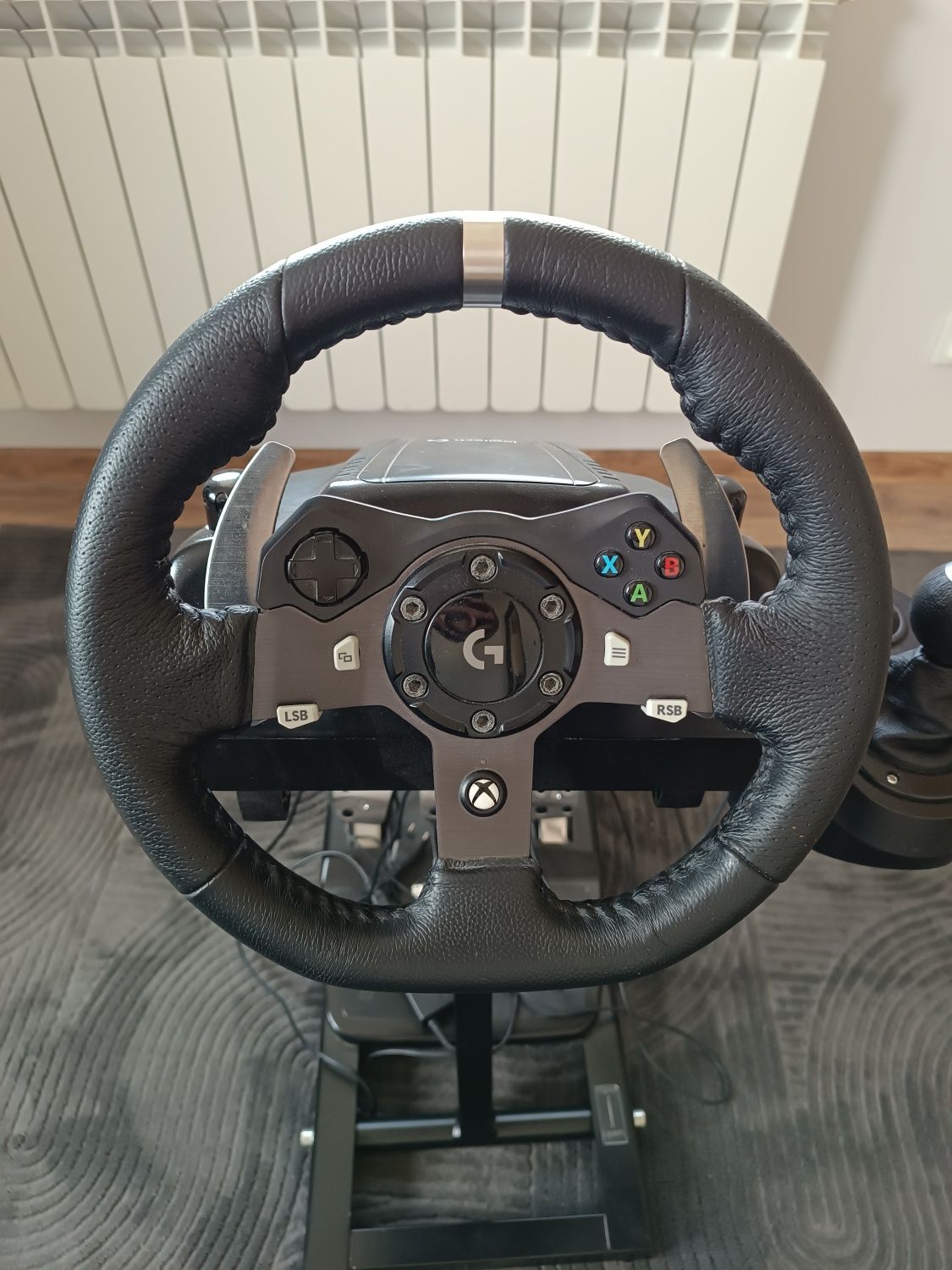 Kierownica Logitech g920 + shifter + stojak