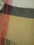 Szal wool 70x200 wełna że zlota nitką