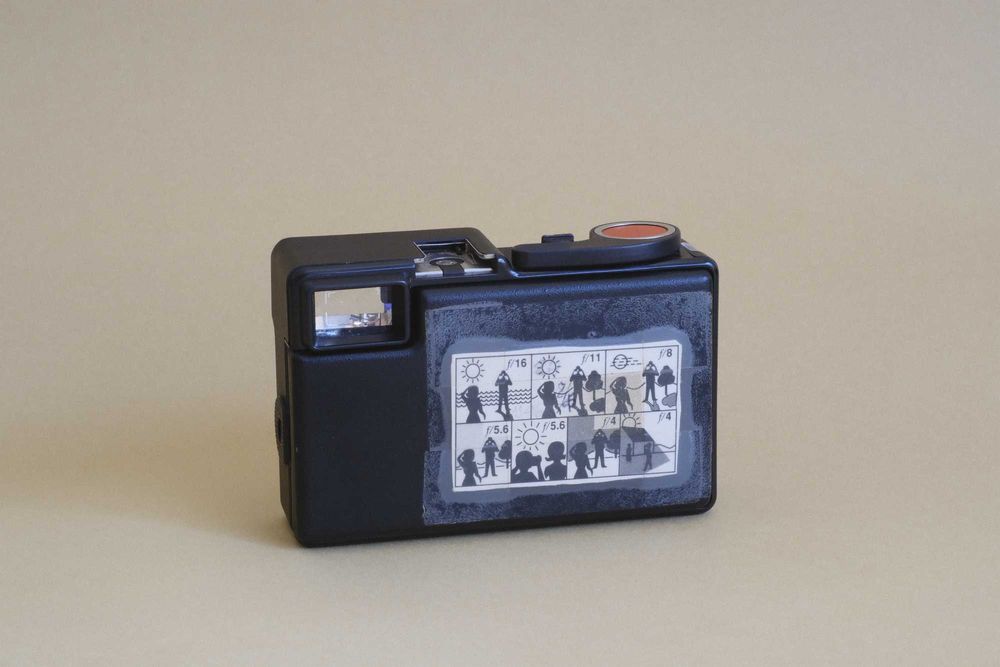 Camera analógica compacta 35mm Agfa Optima sensor electronica