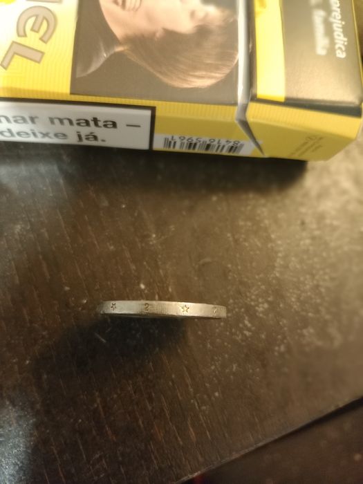 Moeda de 2 € rara cotada acima de 500 dólares