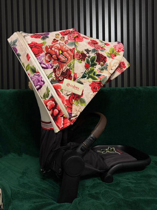 Tapicerka do Cybex Priam 4.0 spring blossom light