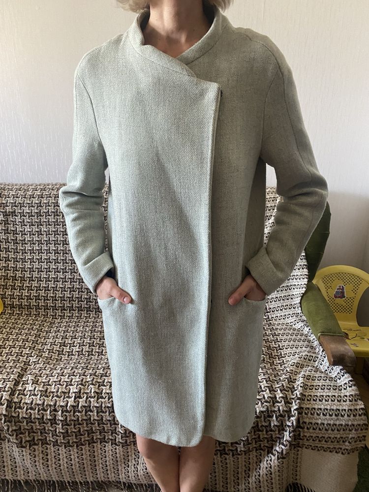 Пальто Zara Basic (пр-во Марокко) XS, очень хорошее состояние