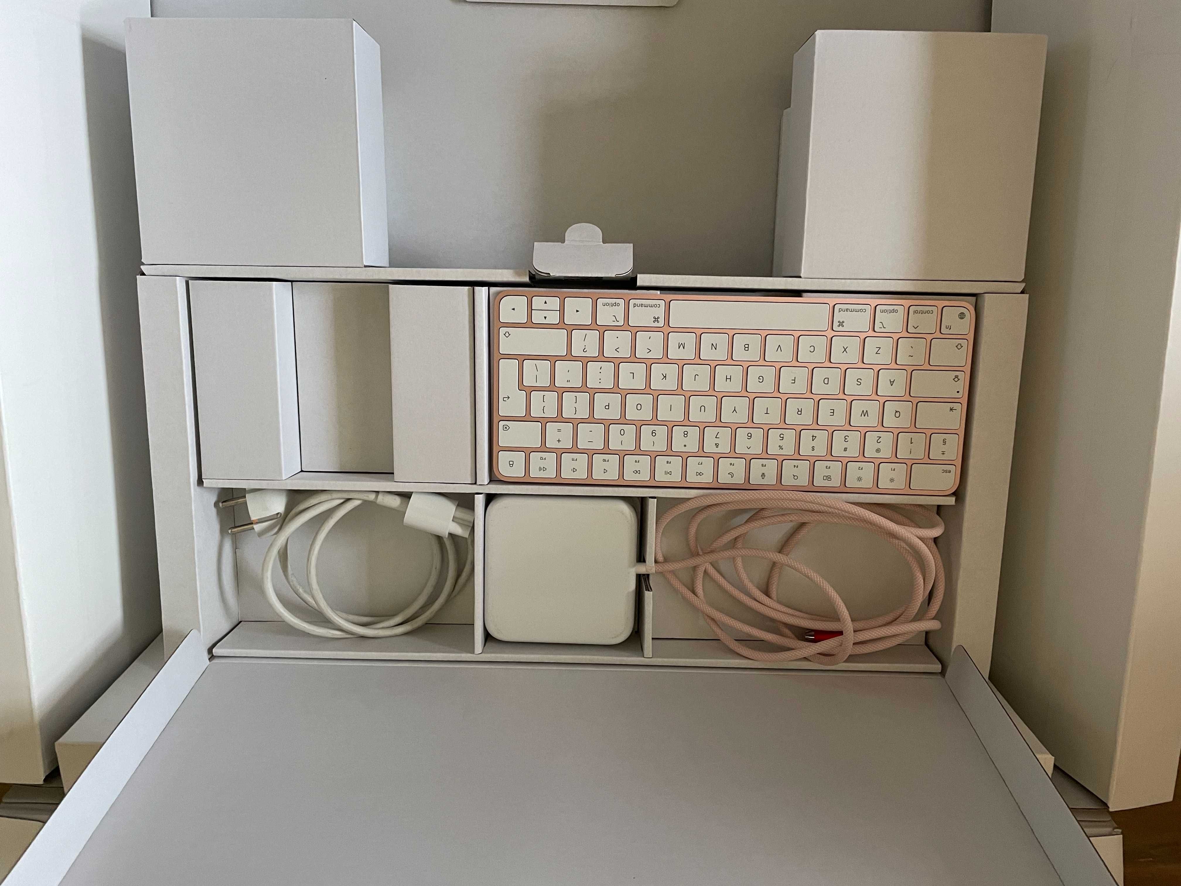 Komputer Apple iMac Retina 4.5K M3 23,5" 8GB RAM 256GB Różowy