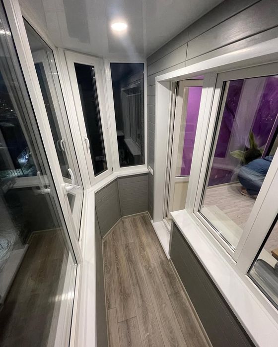 Балконы под ключ остекление застеклить балкон ремонт балкона рассрочка