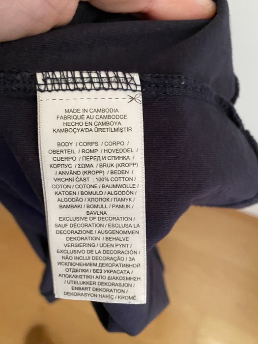 Tshirt Ralph Lauren tamanho L custom fit