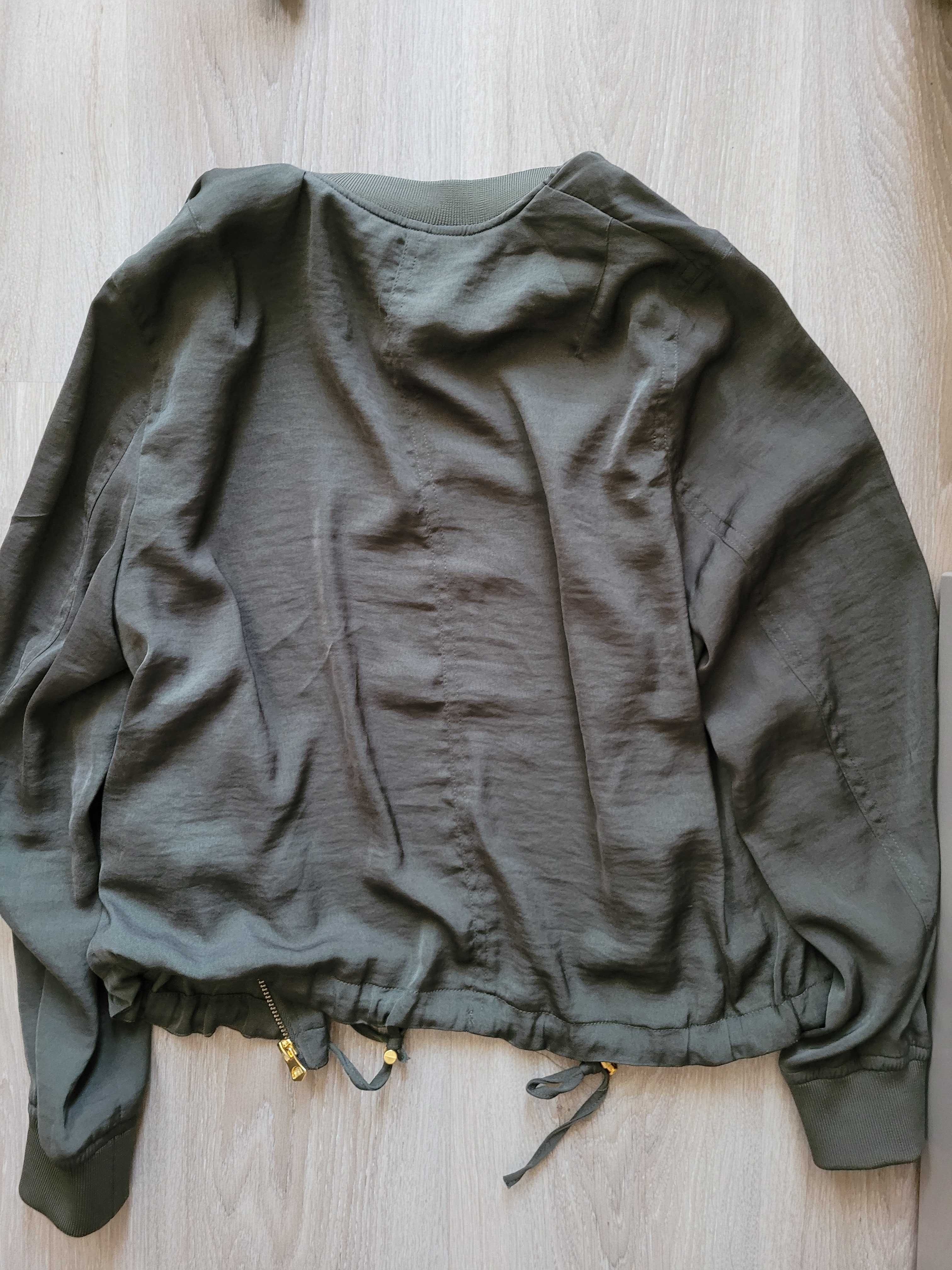 Wdzianko kurtka bluzka cienka H&M r. 34