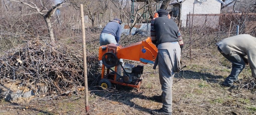 Культивация земли,участка,уборка участка,покос травы, дробление веток,