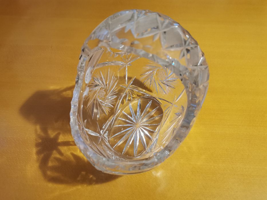 Kosz kryształowy kryształ dekoracyjny Julia 2 szt. REZERWACJA