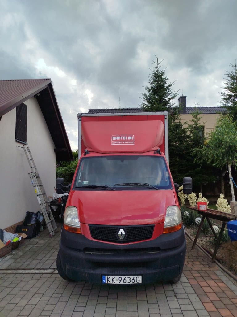 Wynajem auta dostawczego, bliźniak, DUŻY KONTENER