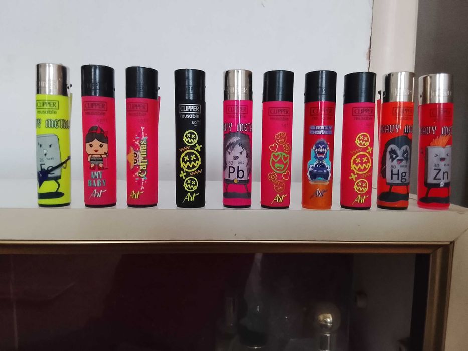 Isqueiros usados Clipper