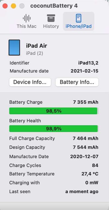iPad Air 11" 4gen 64GB Wifi + Cellular