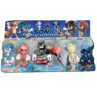 Pack 6 Figuras Filme Sonic- 12cm