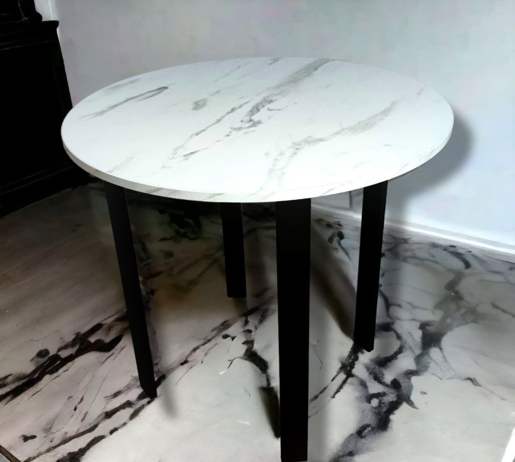 Stół okrągły w loftowym stylu 80 cm