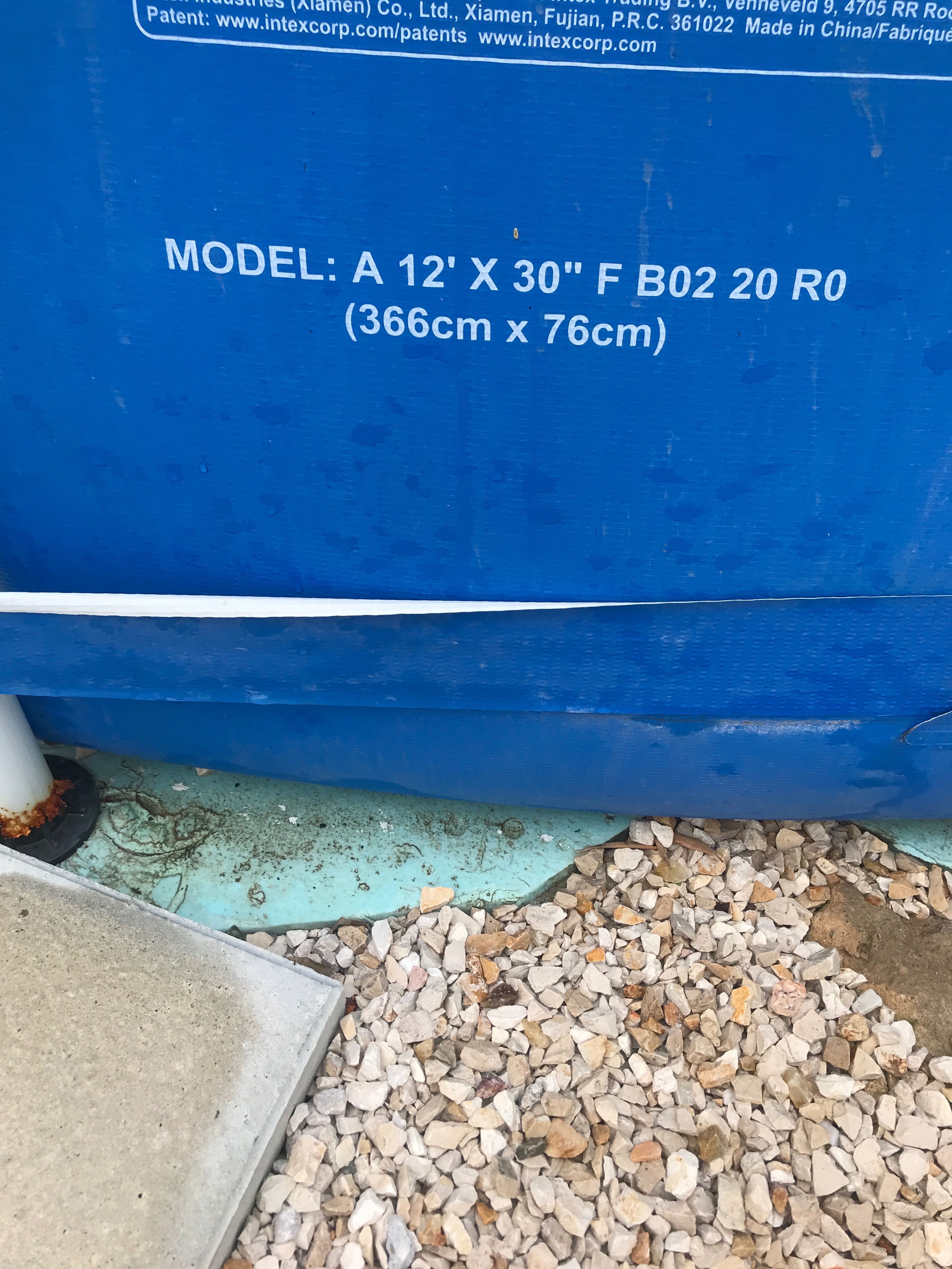 Piscina modular usada