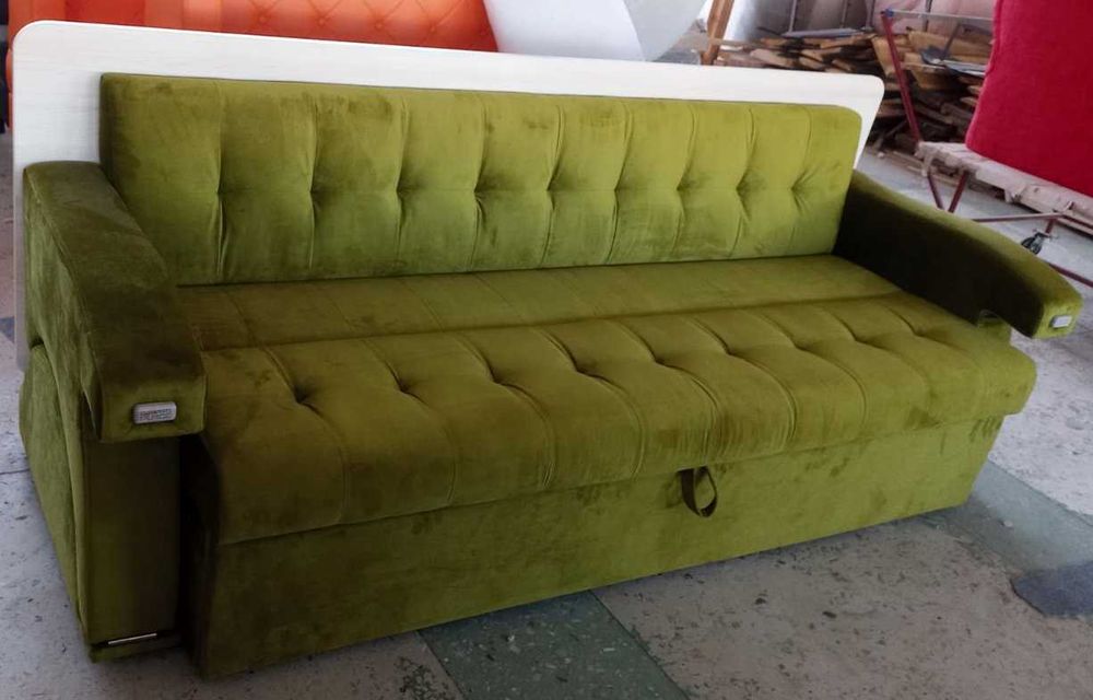 Диван-трансформер 3 в 1. Зручний диван, обідній стіл, двоспальне ліжко