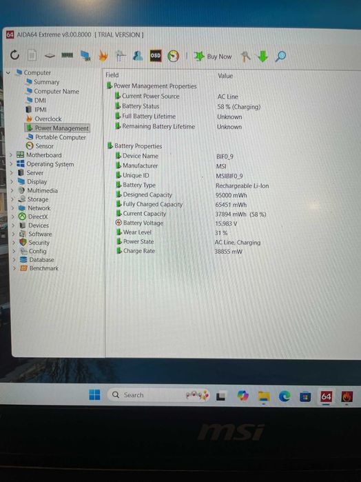 Ігровий ноутбук MSI Stealth gs66 15,6 i7-10750H/16gb/1 TB/RTX2070
