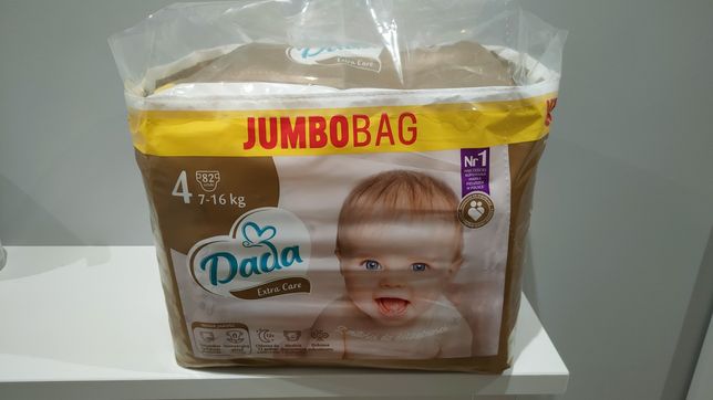 Dada Extra Care 4, 7-16kg 6x82 Jumbo Bag