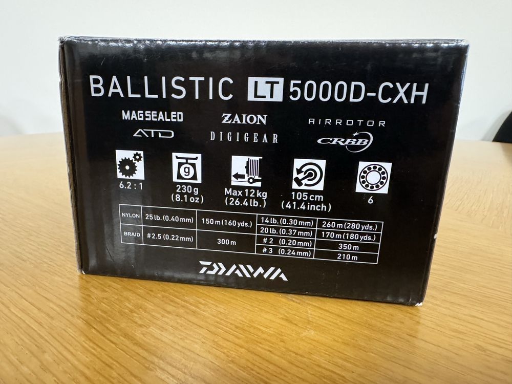 Carreto Daiwa Ballistic LT 5000 CXH