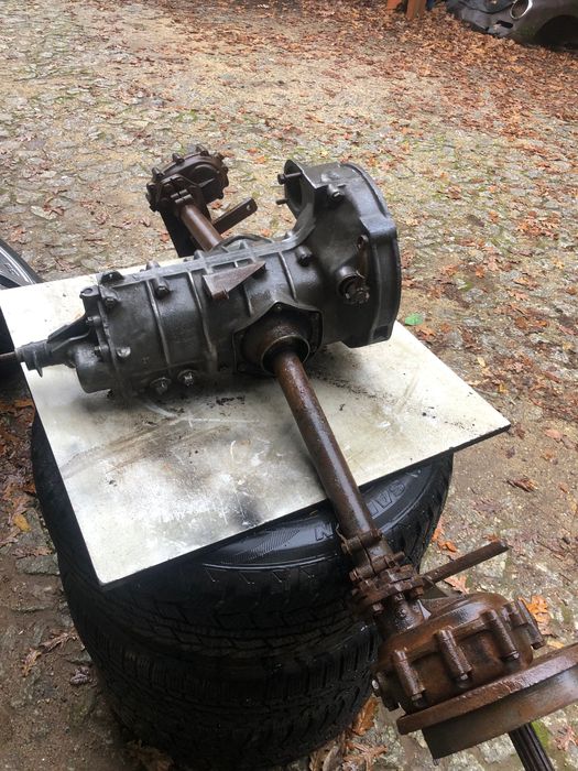 Caixa e transmissões VW Pão de forma T1