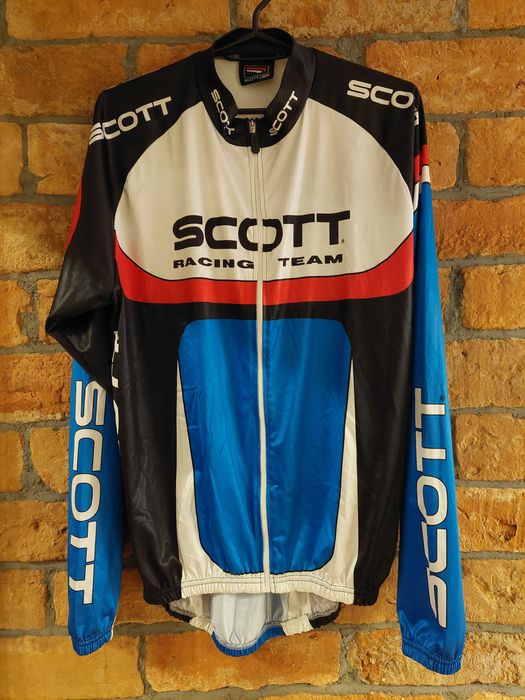 Bluza rowerowa kolarska SCOTT USA Racing Team made ITALY L jak NOWA