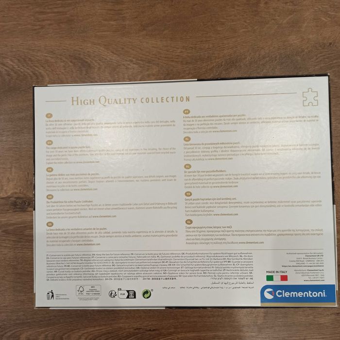 NOWE! Puzzle Clementoni 1000 el. GRA O TRON / GAME OF THRONES