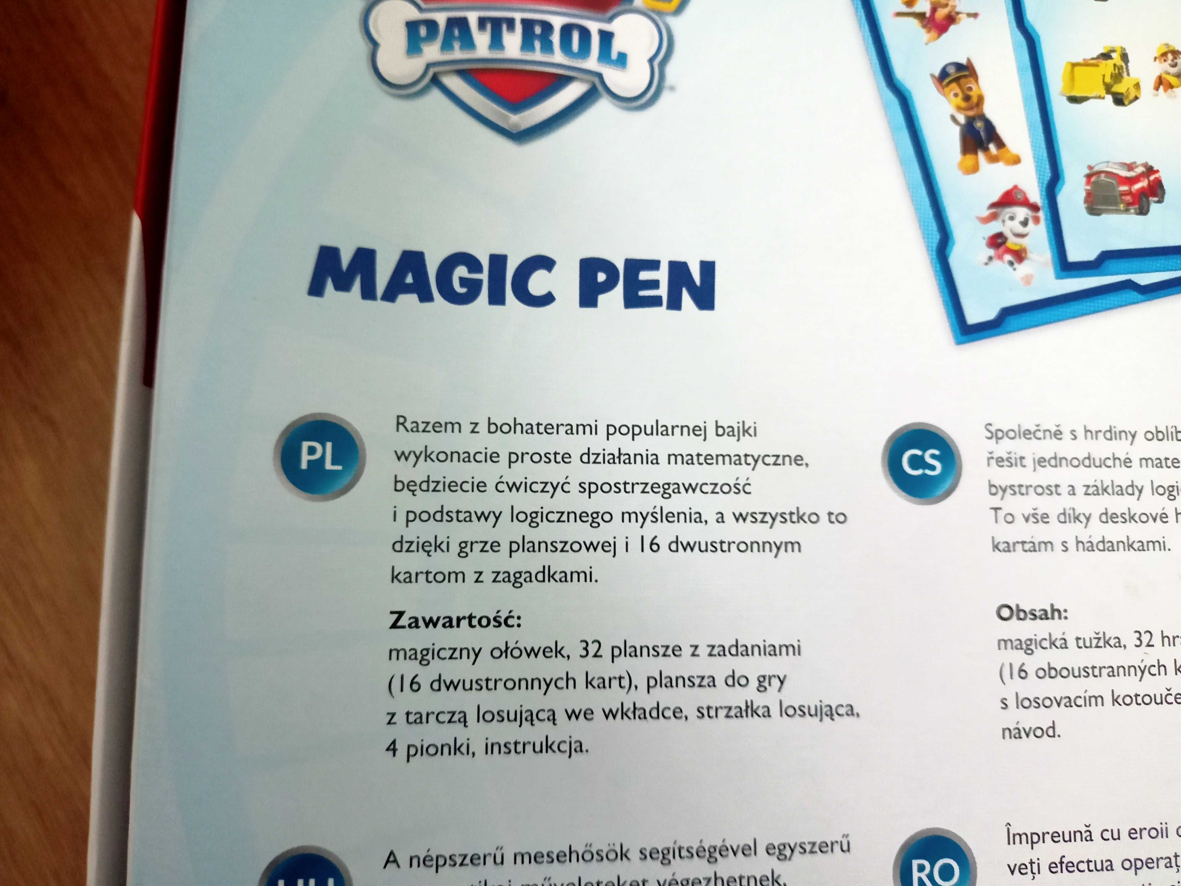 Gra Magic Pen Psi Patrol Paw Patrol Trefl