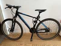 Rower krossowy cube curve pro czarno niebieski