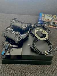 PlayStation 4 Fat (1TB) + gry i akcesoria!