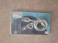 Kabel USB nowy 2 w 1