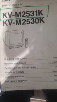 Telewizor kineskopowy SONY  Trinitron 25cali KV-M25531K ZA DARMO