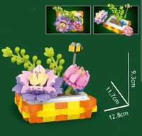 Kwiaty z klocków Lego 3D 2024 HIT