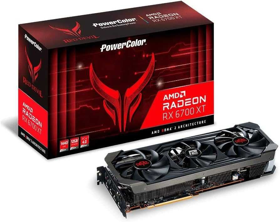 Відеокарта PowerColor Radeon RX 6700 XT Red Devil 12GB