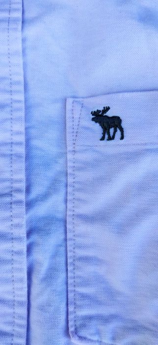 Abercrombie & Fitch Koszula męska M pudrowy róż