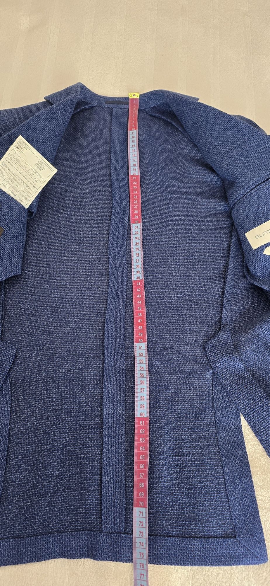 Marynarka Suitsupply r. 44 (model Havana,splot giro inglese!, 51% jedw