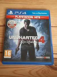 Gra na Playstation 4 Uncharted 4 kres zlodzieja wersja pl